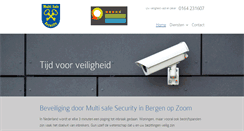 Desktop Screenshot of multisafesecurity.nl